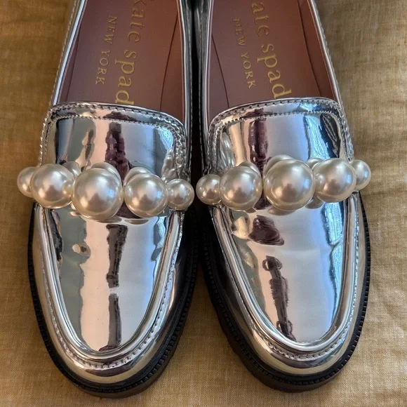 Kate Spade ♠️ Posh Pearl Loafers - Picture 7 of 17